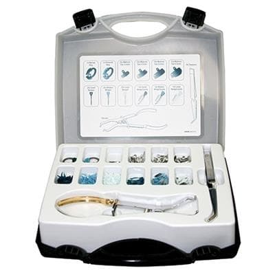 Palodent Plus EZ Coat Sectional Matrix System Intro Kit, 100 Matrices, 75 Wedges, 30 WedgeGuards, 2 Rings, Forceps, Pin Tweezers, 659670 thumbnail 18
