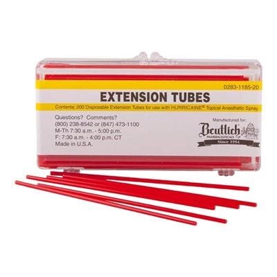 HurriCaine Topical Anesthetic Spray Disposable Extension Tubes, 200/Pk, 0283-1185-20 thumbnail 8