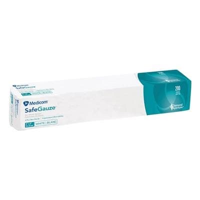 Medicom SafeGauze Premium Non-Woven Sponges, 2" x 2", 4-Ply, Non-Sterile, 5000/Case, 4522-5 thumbnail 6