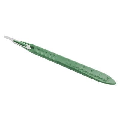 Technocut Sterile Disposable Scalpel, #21 Blade, Stainless Steel, 10/Box, 6008T-21 thumbnail 2
