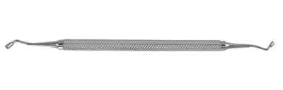 J&J Instruments Amalgam Condenser/Plugger #2/3, Black, Smooth Tips, Double End, Standard Handle, 01-245 thumbnail 5