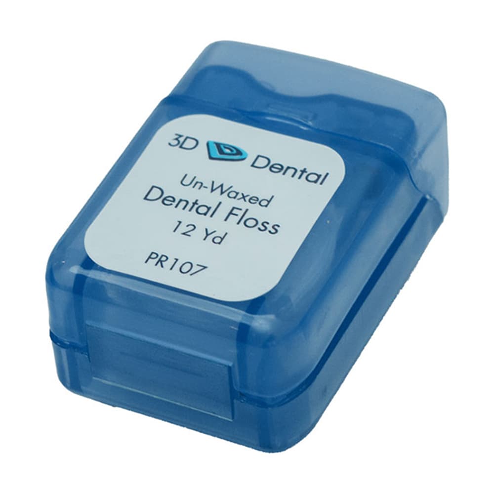 Dream Unwaxed Dental Floss, 12 yd/Dispenser, 144/Pk, PR107 thumbnail 3