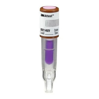3M Attest Super Rapid Readout Steam Biological Indicator 1492V, Brown Cap, 24-Minute, 50/Box thumbnail 19