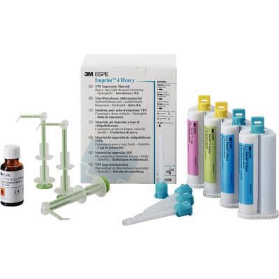 3M Imprint 4 Heavy VPS Impression Material Intro Kit, Heavy/Light/Regular Body, 71534 thumbnail 10