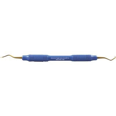 American Eagle M23 Thin XP Sharpen-Free Sickle Scaler, Double End, EagleLite Resin Handle, Black, AESM23TXPX thumbnail 7
