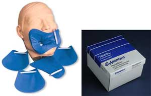 HandiDam Pre-Framed Latex Rubber Dam, Blue, Medium, 100/Pk, I-70BM-100 thumbnail 5