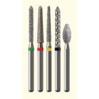 NTI Diamond Bur, FG, Football, #379, 2.3 mm, Fine, Red, 5/Pk, F379-023 thumbnail 15