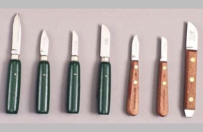 Buffalo Dental #3 Lab Plaster Knife, Green Line Enameled Wood Handle, 2-3/8" Carbon Steel Blade, 55500 thumbnail 11