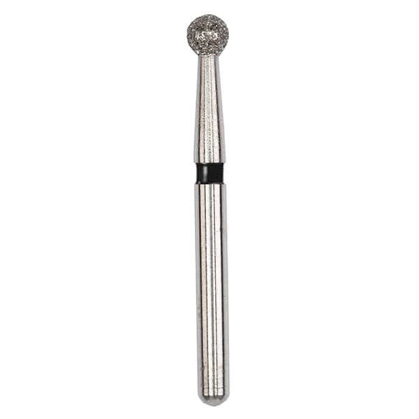 Alpen FG #801-021 Super Coarse Round Diamond Bur, Friction Grip, 5/Pk, R801SC021FG thumbnail 4