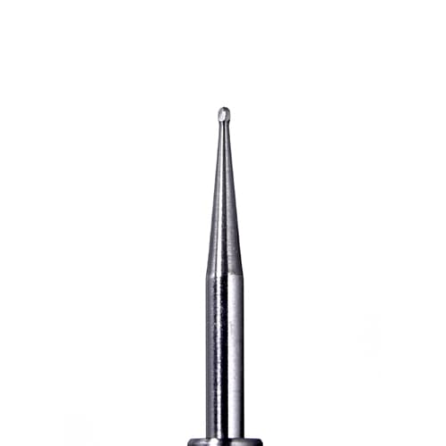 Alpen Surgical Carbide Bur, FG, Round, #1/4, 0.5 mm Head Diameter, Surgical Length, 10/Pk, R5001/4 thumbnail 20