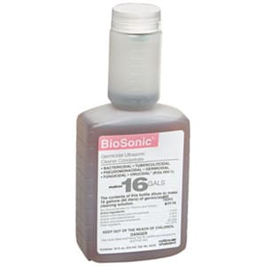 BioSonic UC42 Germicidal Ultrasonic Cleaning Solution Concentrate, 16 oz MeterDose Bottle, Makes 16 Gallons, UC42 thumbnail 17