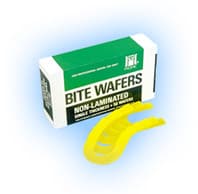Hygenic Bite Wafers, Non-Laminated, Single Thickness, Soft, Lemon Yellow, 50/Box, H00839 thumbnail 14