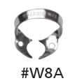 Hygenic HySolate Rubber Dam Clamp, #W8A, Wingless, Gloss Finish, Small, Downward Sloped Jaws, 1/Pk, H02766 thumbnail 14
