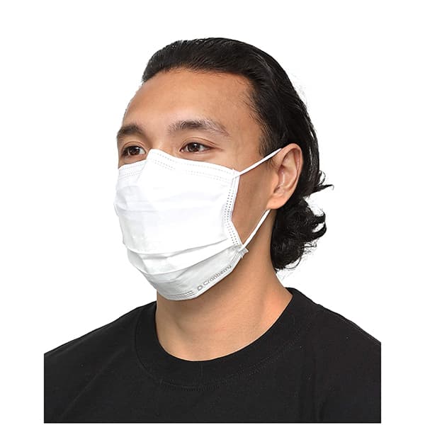 Cranberry S3+ Earloop Face Mask, ASTM Level 3, 3-Ply, White, 50/Box, S3160W thumbnail 24