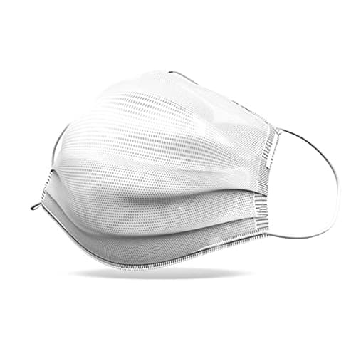 Cranberry Repel 4-Ply Anti-Fog Earloop Face Mask, ASTM Level 3, Pearl Silver, 50/Box, R2970SI thumbnail 12