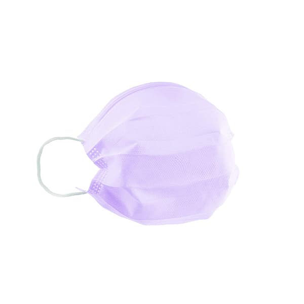 Cranberry S3 ACE ASTM Level 3 Earloop Face Mask, Lavender, 50/Box, S3080L thumbnail 13