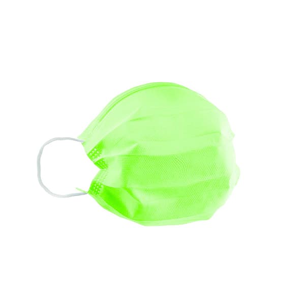 Cranberry S3 Mint Earloop Face Mask, ASTM Level 3, Green, One Size Fits Most, 50/Box, S3090G thumbnail 13