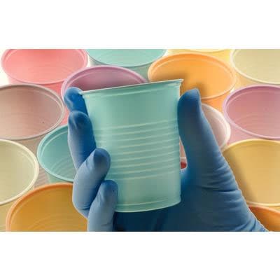 Crosstex Plastic Drinking Cups, 5 oz, Blue, Double-Coated, 1000/Case, CXBL thumbnail 8