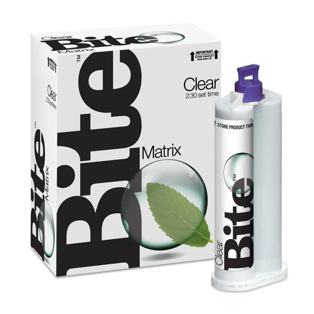 Clear Bite VPS Bite Registration Material, Peppermint, 48 mL Cartridge Refill, 2/Pk, SPD1104 thumbnail 13