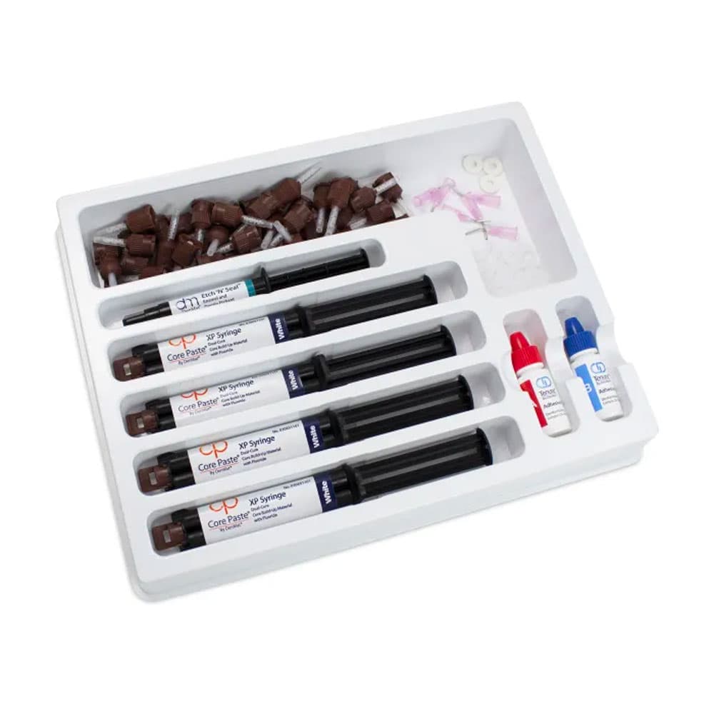 Core Paste XP White with Fluoride Dual-Cure Core Build-Up Kit, 4 x 10g Syringes, 030655110 thumbnail 15