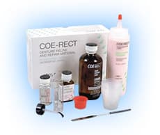 Coe-Rect Self-Curing Rigid Denture Reline & Repair Material, Professional Pack, 6 oz Powder, 6 oz Liquid, 14 mL Repair Liquid, 343001 thumbnail 19