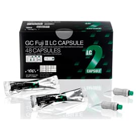 GC Fuji II LC Light-Cured Resin-Reinforced Glass Ionomer Restorative Capsules, Shade A1 (Pedo), 0.1 mL, 48/Box, 425001 thumbnail 22
