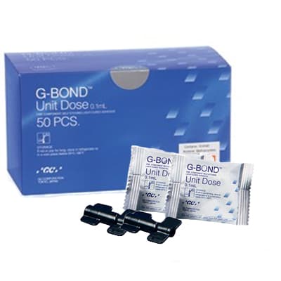 GC G-BOND Single Component 7th Generation Self-Etch Adhesive Unit Dose Kit, 50 Unit Doses (0.1 mL each) with 50 Micro-Tips, 002302 thumbnail 21