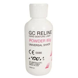 GC Reline Chairside Hard Denture Reline Material, Powder Refill, 80 g Bottle, 346002 thumbnail 14