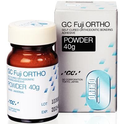GC Fuji ORTHO Self-Cure Resin-Reinforced Glass Ionomer Orthodontic Cement, Powder Refill, 40 g, 000209 thumbnail 21