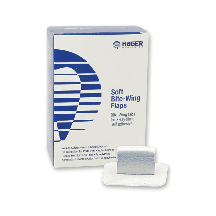 Hager Worldwide Soft Bite-Wing Tabs, White, Foam, Self-Adhesive, 500/Box, 656303 thumbnail 10