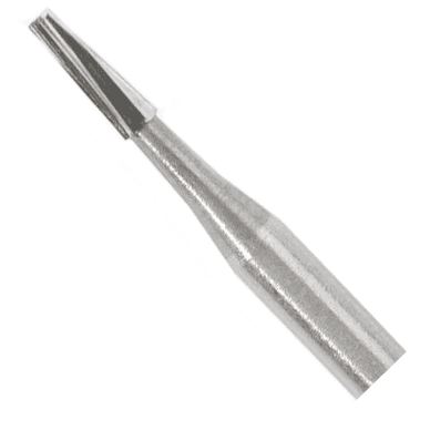 SS White Standard Operative Carbide Bur, FG, Taper Flat End Fissure, #169, 0.9 mm Head Diameter, 3.5 mm Head Length, 100/Pk, 13169 thumbnail 9