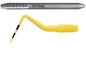 Hu-Friedy Colorvue Perio Probe Kit, #11 (3-6-8-11 Markings), Single End, #6 Satin Steel Handle, 12 Tips + 2 Handles, PCV11KIT12 thumbnail 11