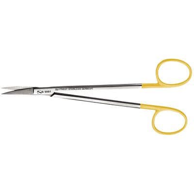 Hu-Friedy Perma Sharp Kelly Scissors, Curved, 1 Serrated Blade, 16 cm (6.25"), Stainless Steel, 1/Pk, S5001 thumbnail 13