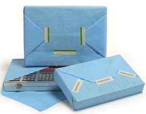 Hu-Friedy IMS Autoclave Sterilization Wrap, 15" x 15", Low-Lint, Memory-Free, 1000/Box, IMS-1211 thumbnail 11