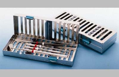 Hu-Friedy IMS Signature Series Exam Cassette, 5-Instrument Capacity, 3" x 8" x 1.25", Blue, IM6058 thumbnail 9