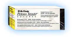 Hu-Friedy Perma Sharp Plain Gut Absorbable Suture, 5-0, C-3 Premium Reverse Cutting Needle, 3/8 Circle, 18", PSN686A, 12/Box thumbnail 14