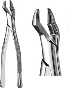 Hu-Friedy Presidential Extraction Forceps, Upper Molars, #10S, Offset Conical Beaks, Stainless Steel, 1 Each, F10S thumbnail 10