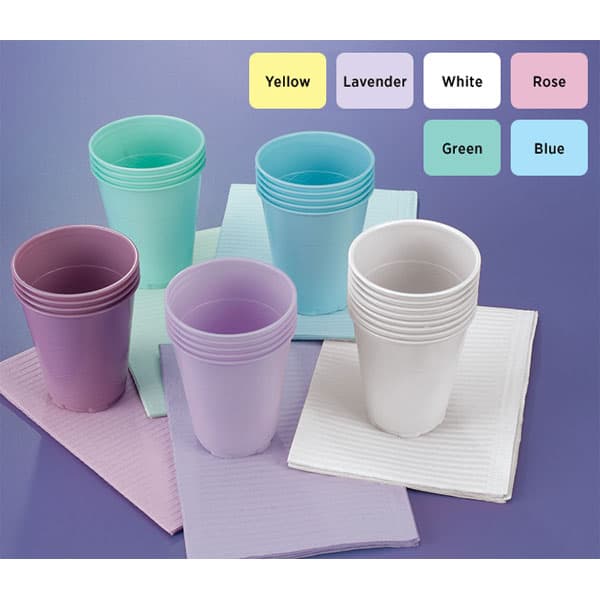 Medicom SafeBasics Disposable Plastic Cups, 5 oz, Lavender, 1000/Case, 106 thumbnail 5