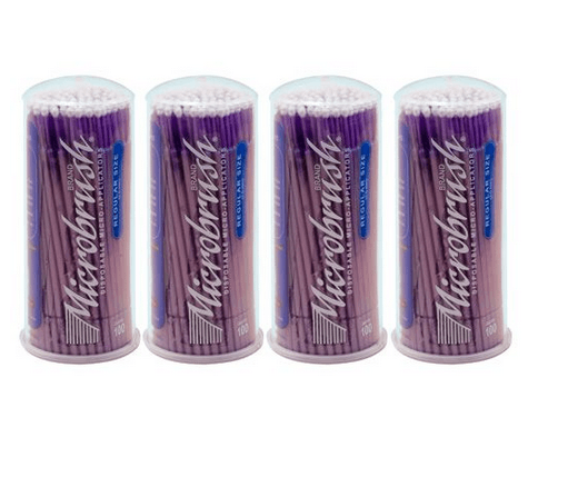 Microbrush Tube Series Applicators, Regular, Purple, 2mm, 400/Pk, MRP400 thumbnail 9