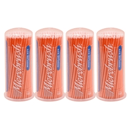 Microbrush Tube Series Disposable Applicators, Regular 2.0 mm, Peach, 400/Pk, MRS400 thumbnail 8