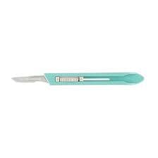 Miltex Disposable Safety Scalpel #10, Sterile, Retractable Stainless Steel Blade, Box of 10 thumbnail 9