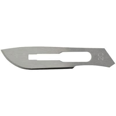 Miltex #20 Stainless Steel Sterile Surgical Blades, Individually Wrapped, 100/Box, 4-320 thumbnail 5