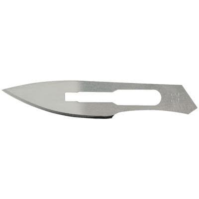 Miltex Stainless Steel Sterile Surgical Blades, #23, Individually Wrapped, 100/Box, 4-323 thumbnail 7