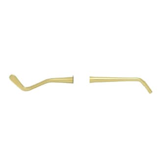 Nordent Composite Placement Instrument, Double-Ended, #2 Paddle/Condenser, 1.7 mm, Titanium Nitride Coated, DuraLite ColorRings Handle, CEPFI2T thumbnail 5