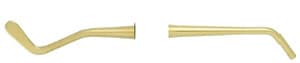 Nordent Composite Placement Double-Ended Paddle/Condenser #2T, TiN Coated, DuraLite Round Handle, REPFI2T thumbnail 7