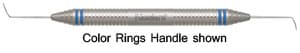 Nordent #3 Double-Ended Explorer, DuraLite ColorRings Handle, Stainless Steel, Each thumbnail 4