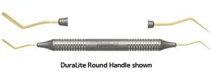 Nordent Composite Placement Instrument, Double End, Double Paddle #7T, Titanium Nitride Coated, DuraLite ColorRings Handle, Stainless Steel thumbnail 5