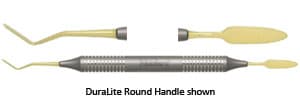 Nordent Composite Placement Double-Ended Spatula/Paddle #9, Titanium-Nitride Coated, DuraLite Round Handle, REPFI9T thumbnail 8