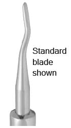 Nordent Apexo #303 Surgical Elevator, Back-Action Bend, 2.5mm Blade, Single End, Stainless Steel, 201 thumbnail 5