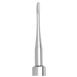 Nordent #81 Modified Apexo Straight Surgical Elevator, Single End, 3.0mm Blade, Stainless Steel, #201 Handle thumbnail 6